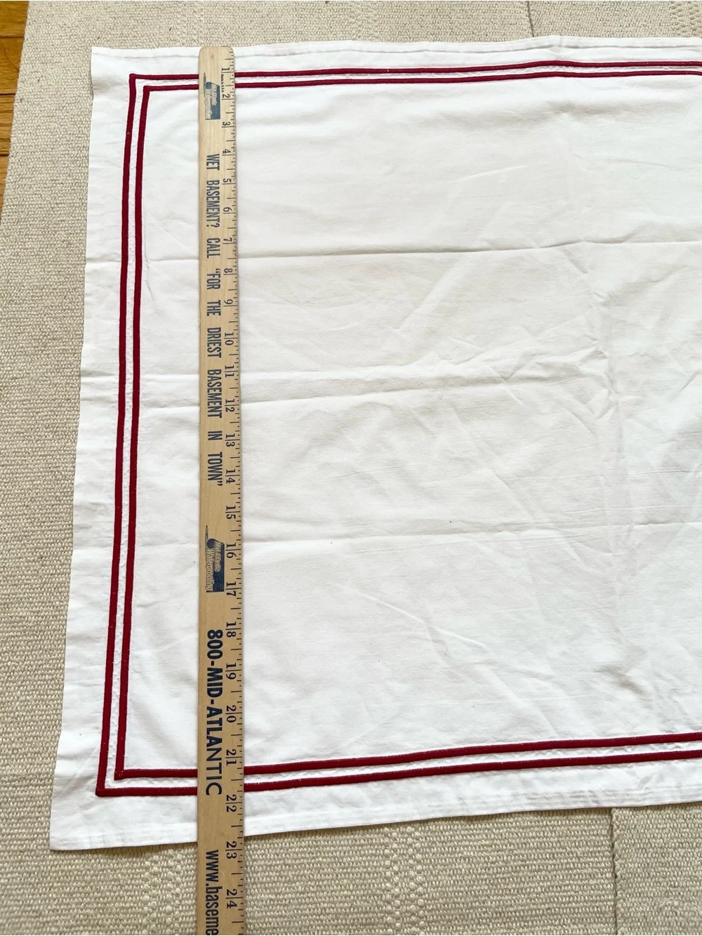 Restoration Hardware one pillowcases
